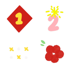 QxQ  Numbers 0-9 Emoji