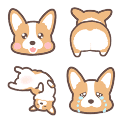 Emoji of Plump Corgi