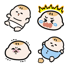 cute baby anime emoji