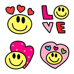 (Various emoji 501adult cute simple)