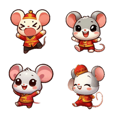 New Year - Cute Mouse