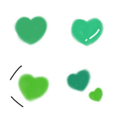 heart,heart,heart ! Fresh green