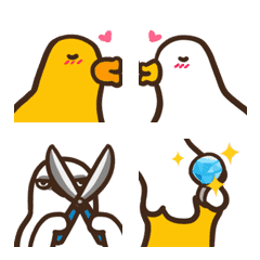 Flexible Chicken and duck_emoji 6