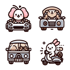 Car Emoji Stickers