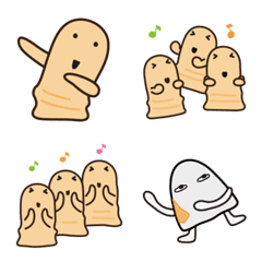 Haniwa-kun&Medjed-kun Emoji