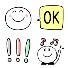 Otona kawaii smile emoji