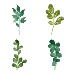 Various Herbs and Leaves Emoji