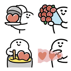 Smiling heart emoji