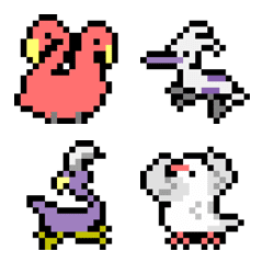 Pixel Birds Fantasy edition