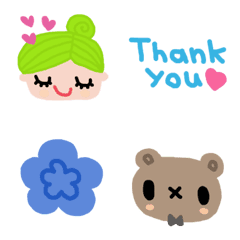 (Various emoji 508adult cute simple)