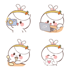 Kelinci Chibi (Emoji)