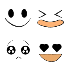 Simple emotion face collection