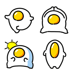emoji anime telur goreng