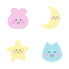 Soft and fluffy daily use emoji