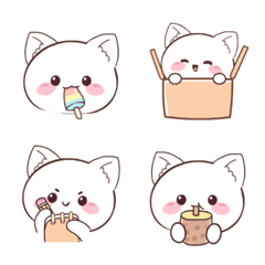 Kucing Vanila (Emoji)