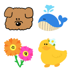 Emoji of creatures and plants