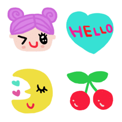 (Various emoji 513adult cute simple)