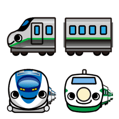 Moving Shinkansen Emoji Part2