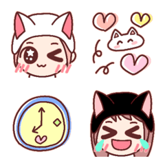Happy & Lovely cats days Emoji 3rd.