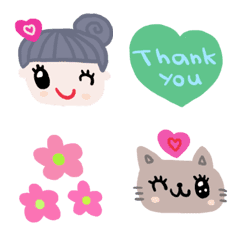 (Various emoji 515adult cute simple)