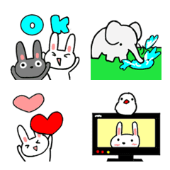 Fun and cute animal emoji