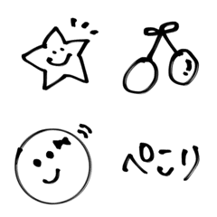 MONOQLO draw Emoji .