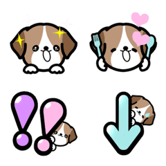love beagle moving emoji