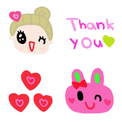(Various emoji 521adult cute simple)