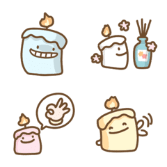 Aroma candle everyday emoji