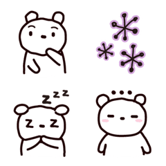 Emoji "Kuma Kuma"Ver.2 Revised