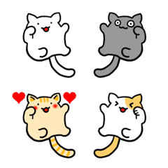 HAPPY CAT Emoji(still picture ver.)