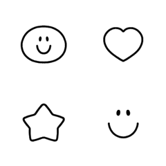 Animated very simple cute emoji for you