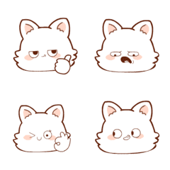 White Fox 5 (Emoji)