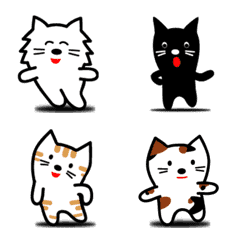 猫ちゃんズのダンス#4