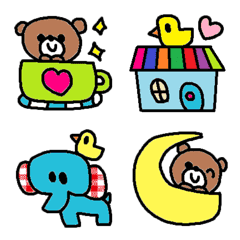 (Various emoji 529adult cute simple)