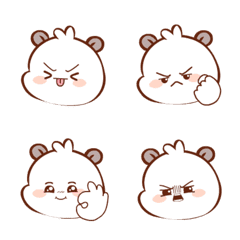 White Panda 7 (Emoji)