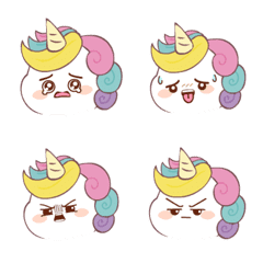 Poni Pelangi 6 (Emoji)