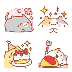 Happy & cute! Emoji of cats