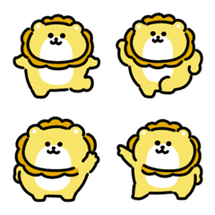 emoji singa menari