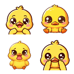 Expressive duckling