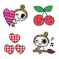 (Various emoji 536adult cute simple)