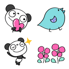 Move Marshmallow panda Emoji