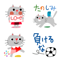 POPな猫さん✳︎毎日使える絵文字