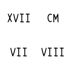 Roman numerals-MMXXIV
