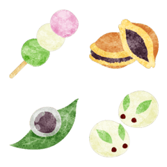 Traditional Japanese Sweets Emoji