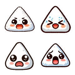 Expressive rice ball