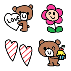 (Various emoji 552adult cute simple)
