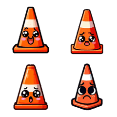 Expressive traffic cone