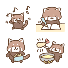 Red panda everyday emoji
