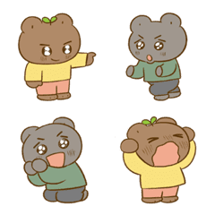 Daily life of a bear Emoji 2